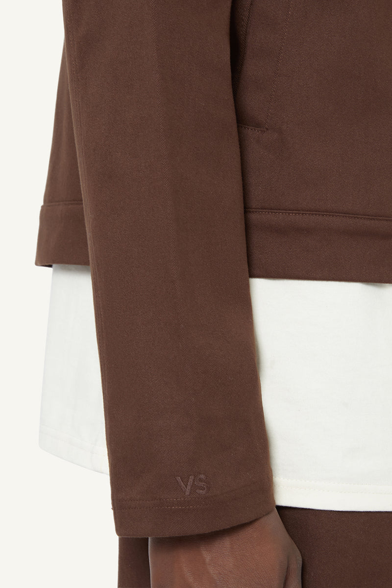 ARIA JACKET - BROWN