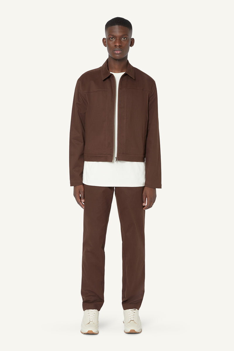 ARIA JACKET - BROWN