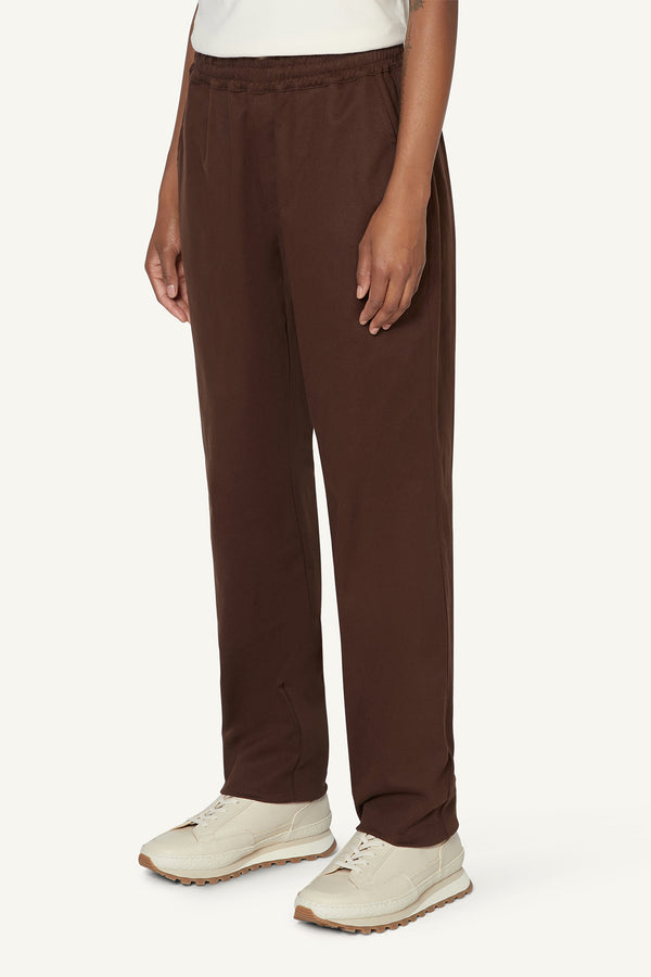 ARIA TROUSERS - BROWN