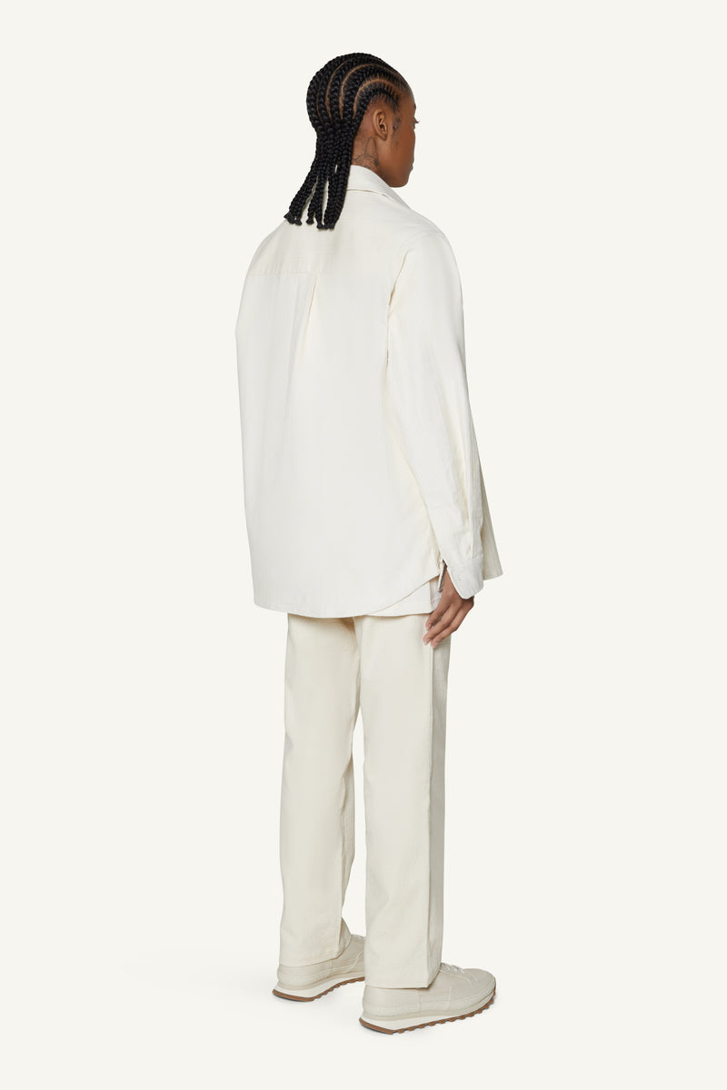 CORDUROY OVERSHIRT - IVORY
