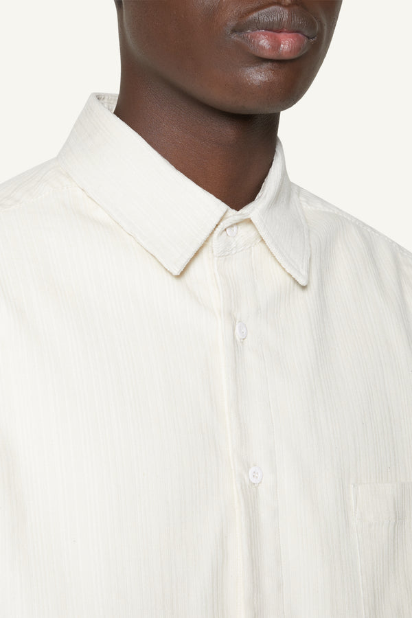 CORDUROY OVERSHIRT - IVORY