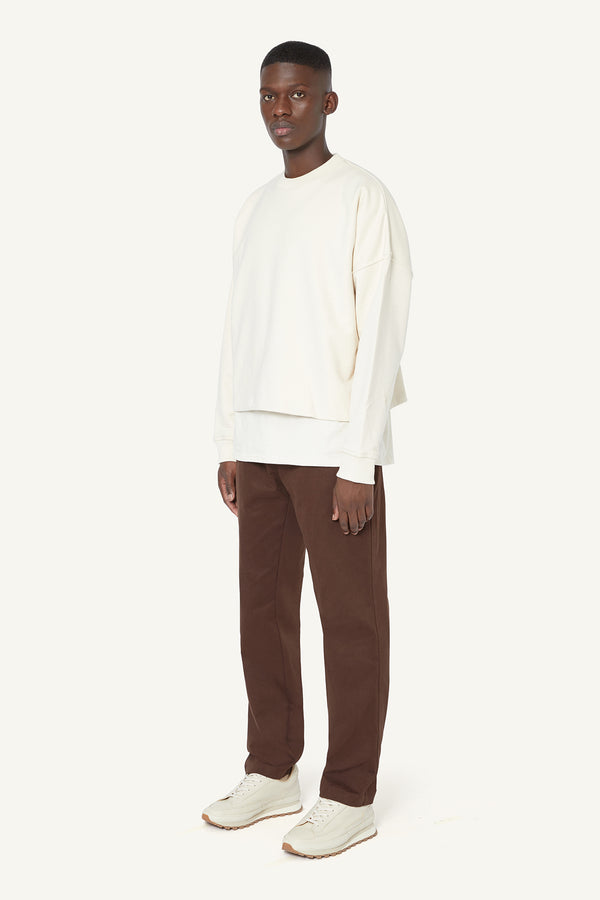 HEAVYWEIGHT SWEATER - CREAM