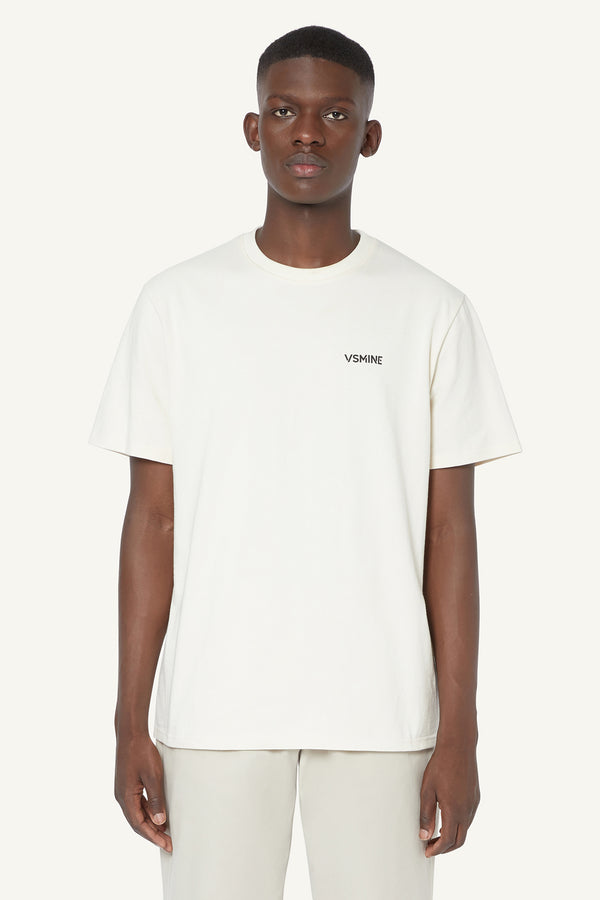 LOGO T-SHIRT - CREAM