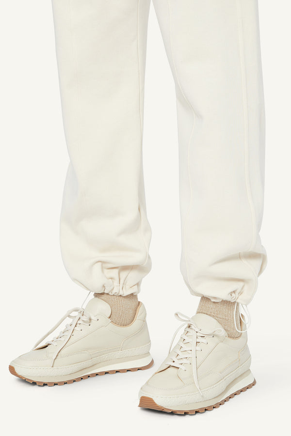 HEAVYWEIGHT STRAIGHT LEG SWEATPANTS - CREAM