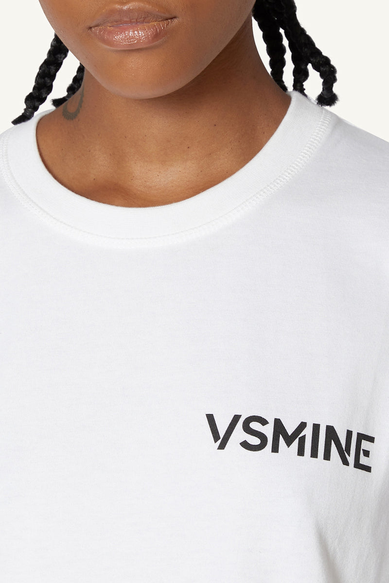 OVERSIZED LOGO T-SHIRT - WHITE