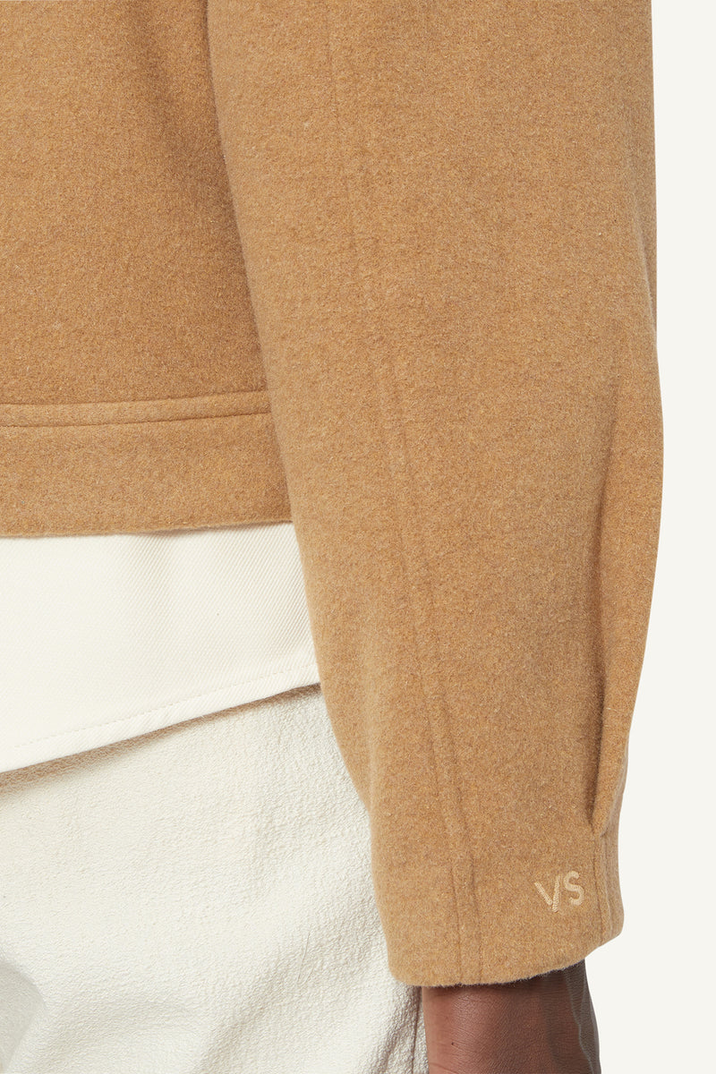 WOOL JACKET - BEIGE