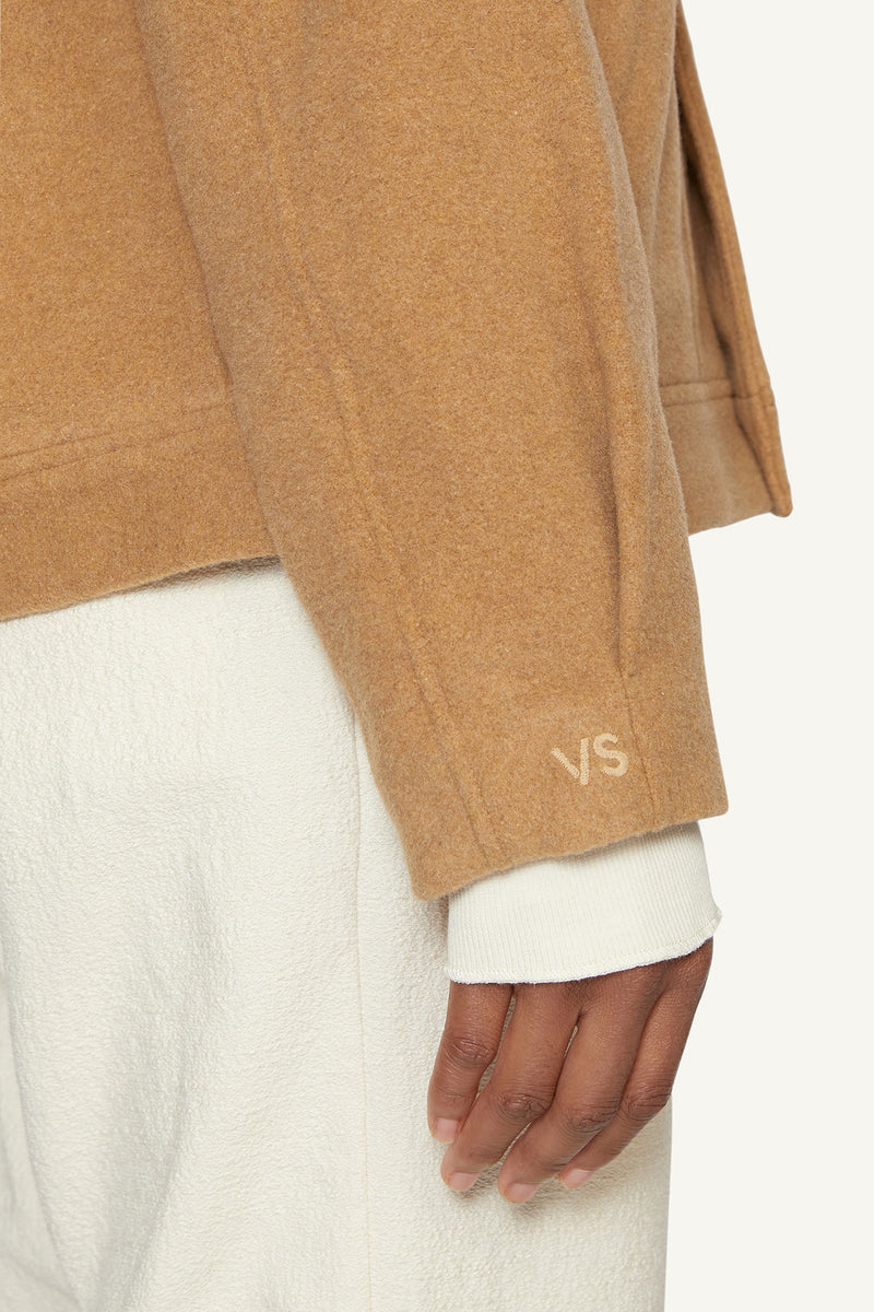 WOOL JACKET - BEIGE