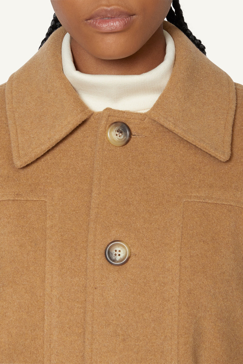 WOOL JACKET - BEIGE
